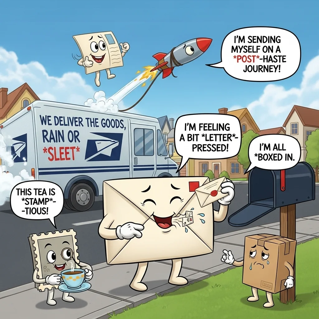 Funny Mailbox Riddles 230+ Mail Puns That Always Deliver Big Laughs 📬 - Punsplace