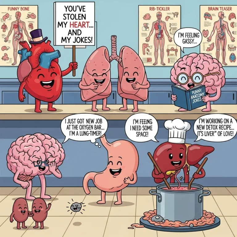Anatomy Puns and Jokes