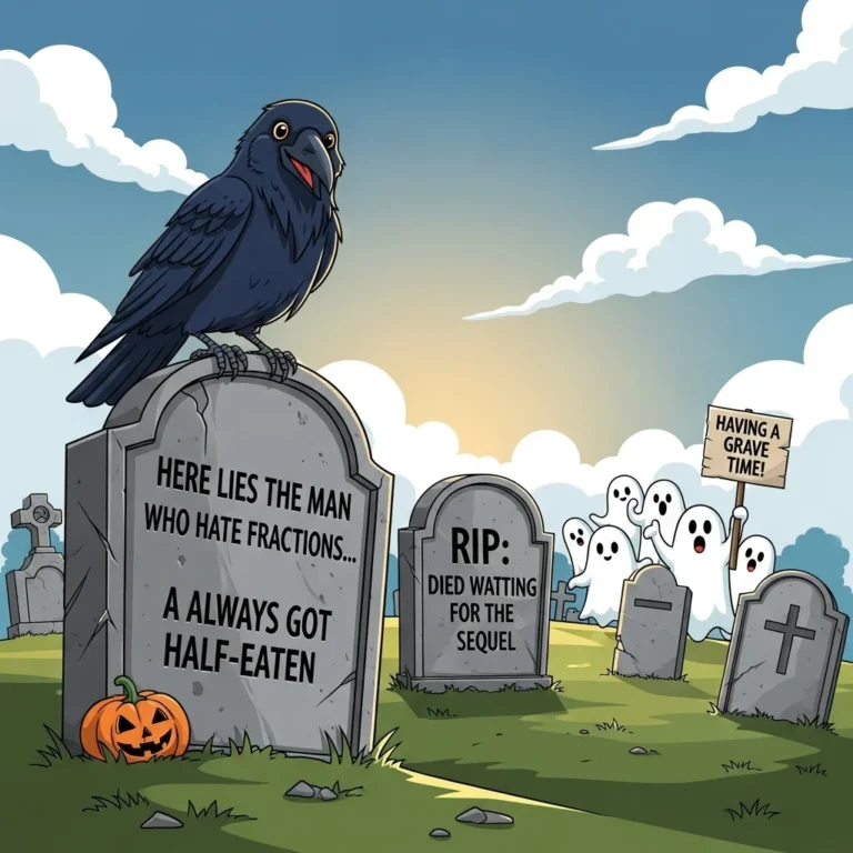 Cemetery Puns and Jokes