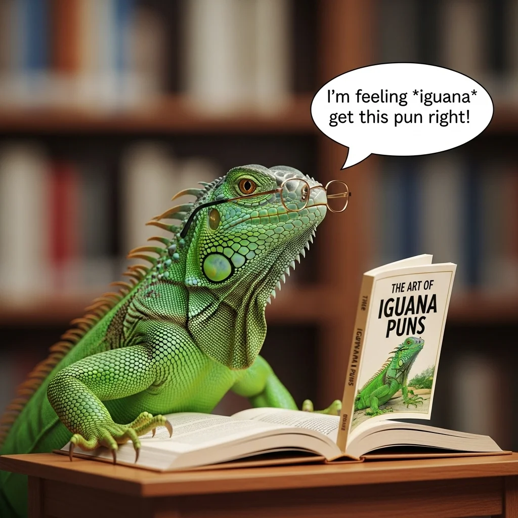 Iguana puns