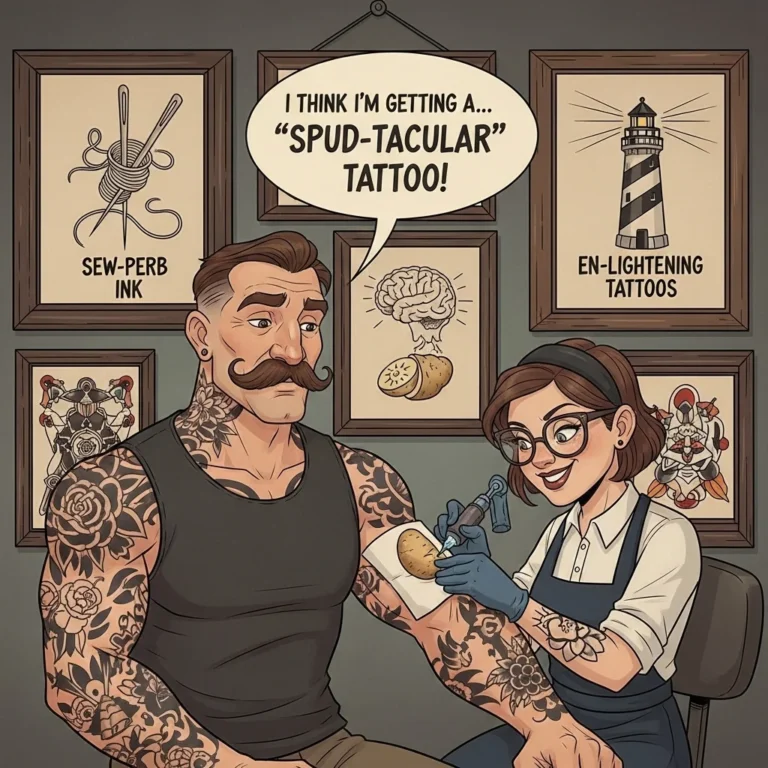 Tattoo Puns and Jokes