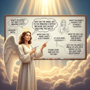 angel puns and jokes
