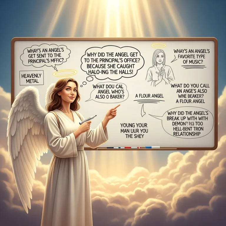 angel puns and jokes
