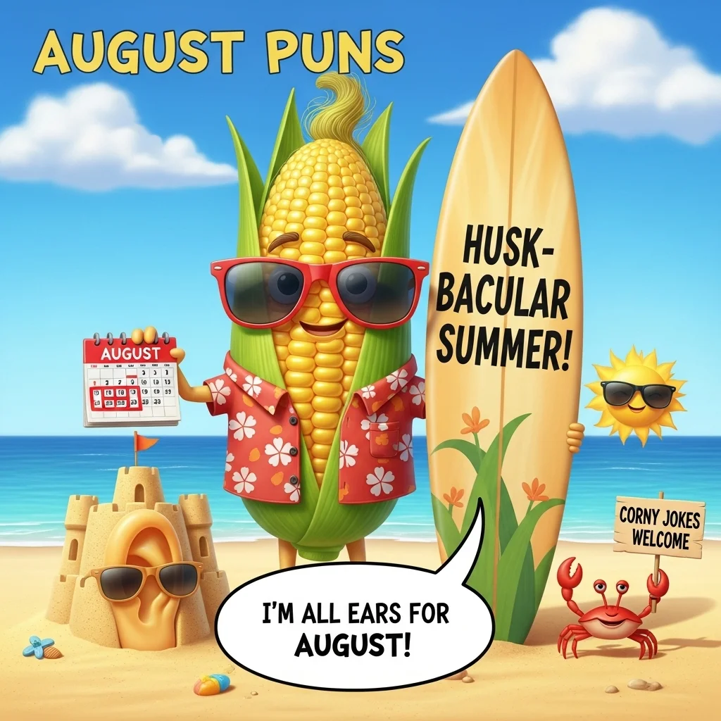 august puns