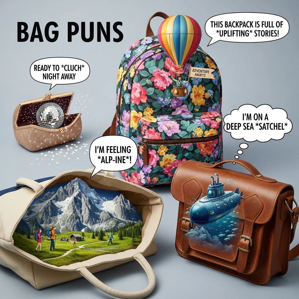 bag puns