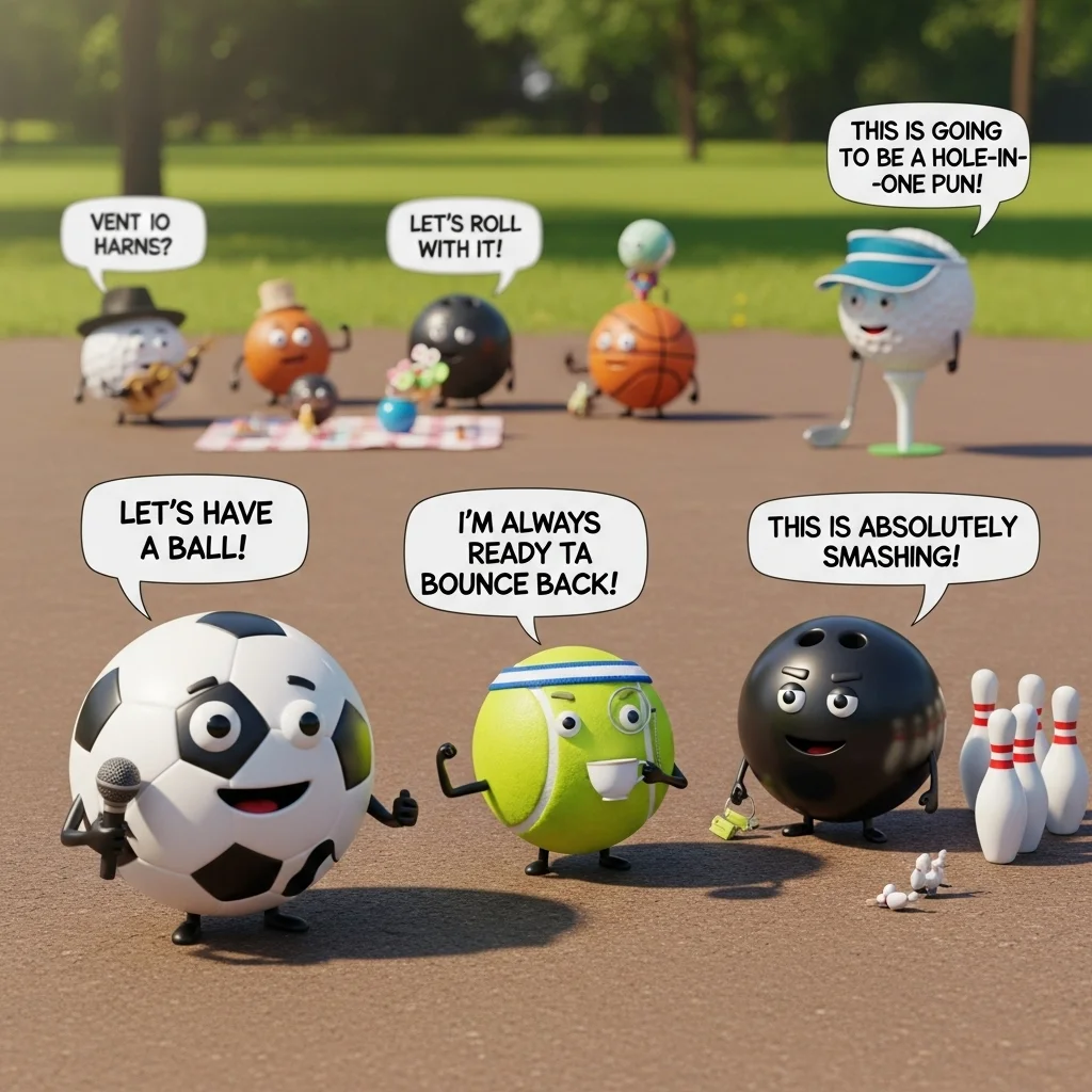 ball puns