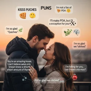 best kiss puns