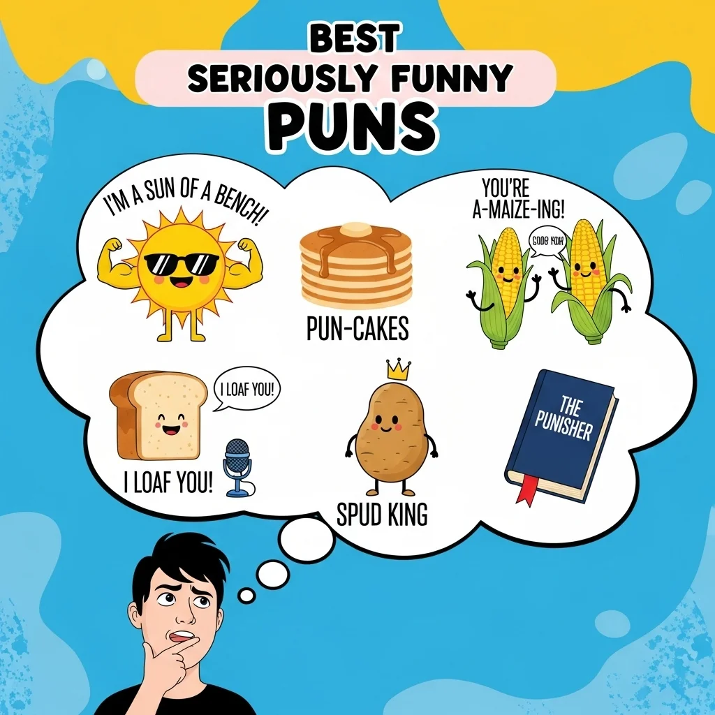 best seriously funny puns