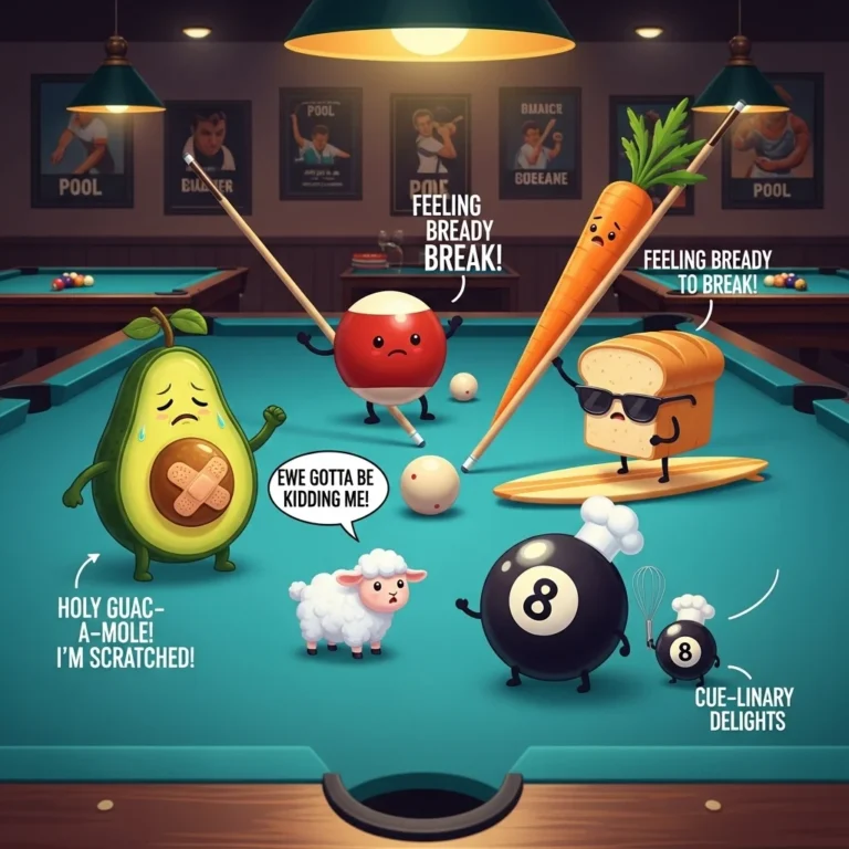 billiards puns