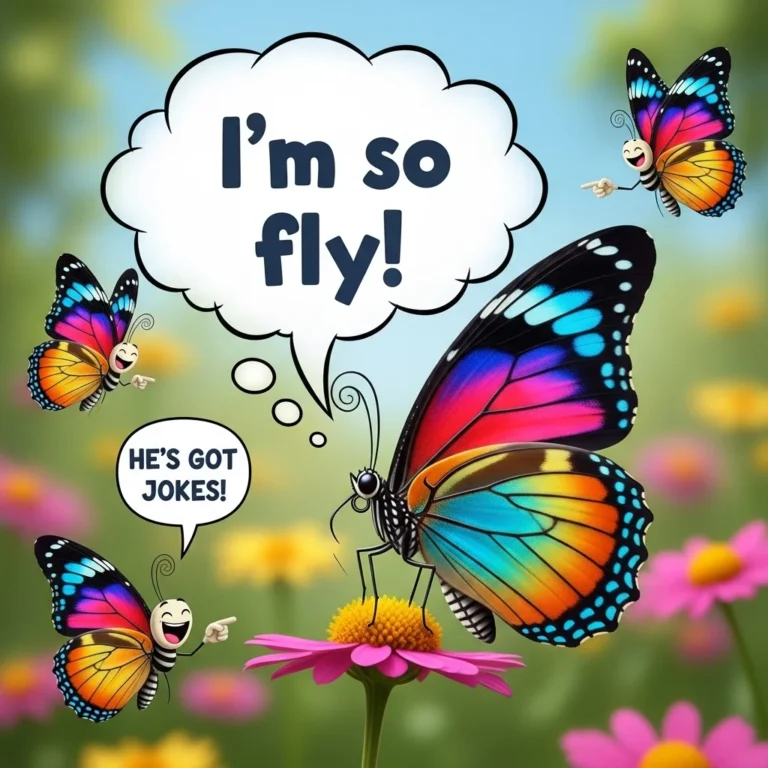 butterfly puns