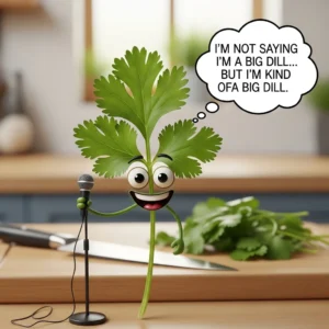 cilantro puns