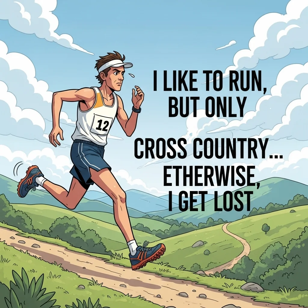 cross country puns