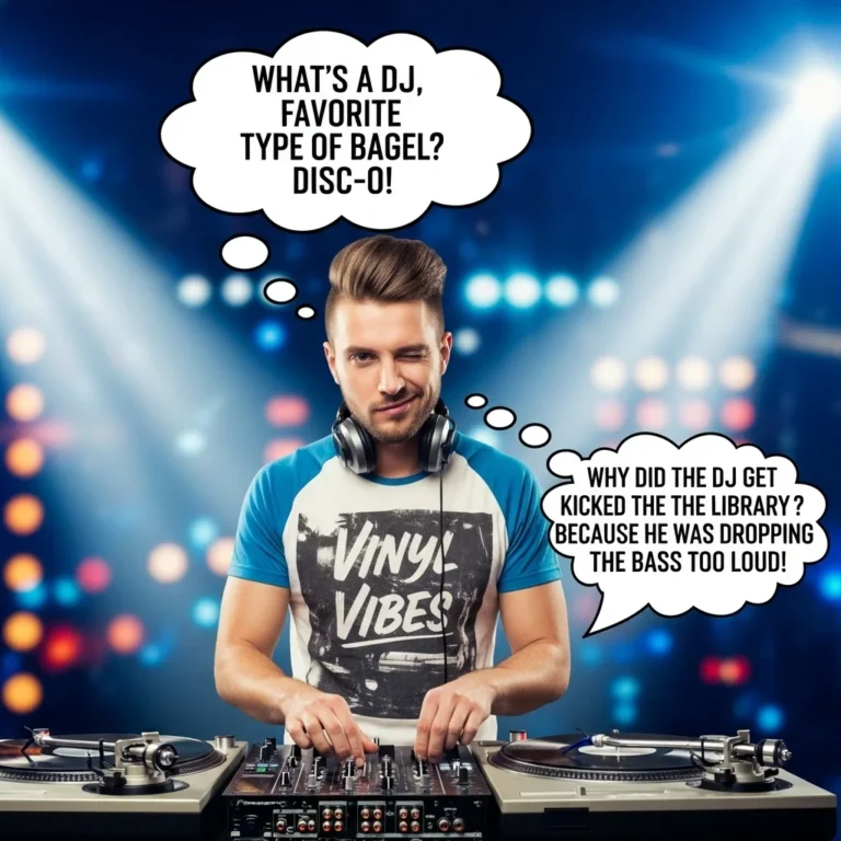 dJ puns and jokes