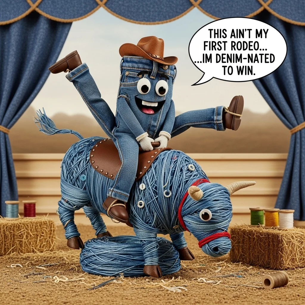 denim puns