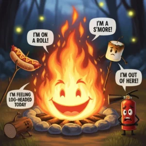 fire puns