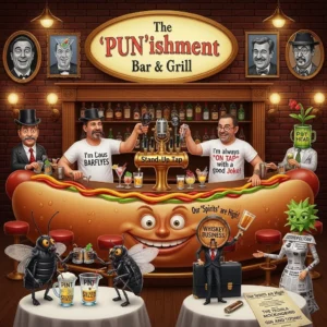 funny bar puns