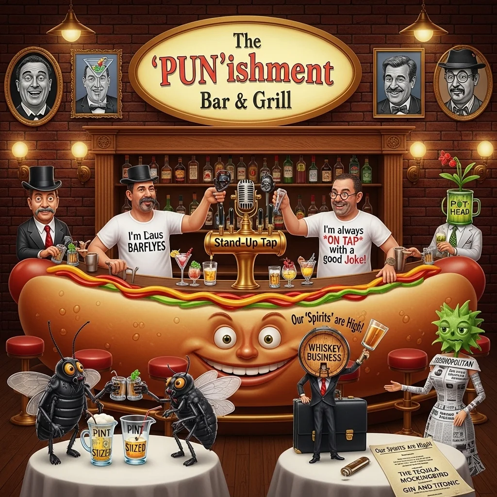 funny bar puns