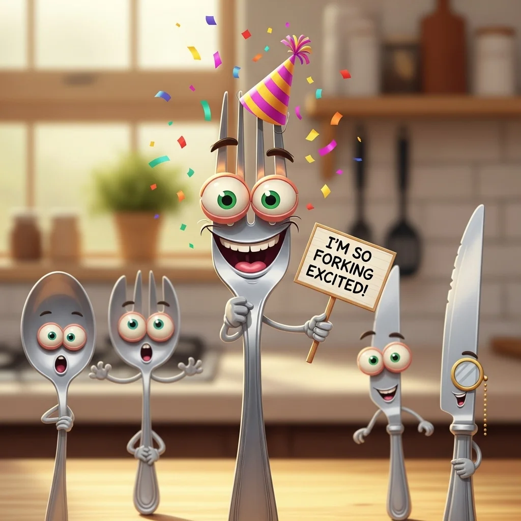 funny fork puns