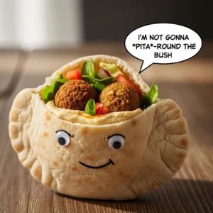 funny pita puns