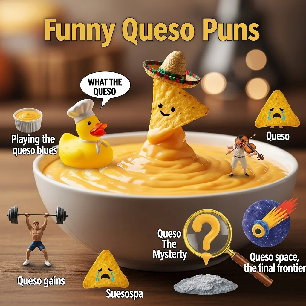 funny queso puns