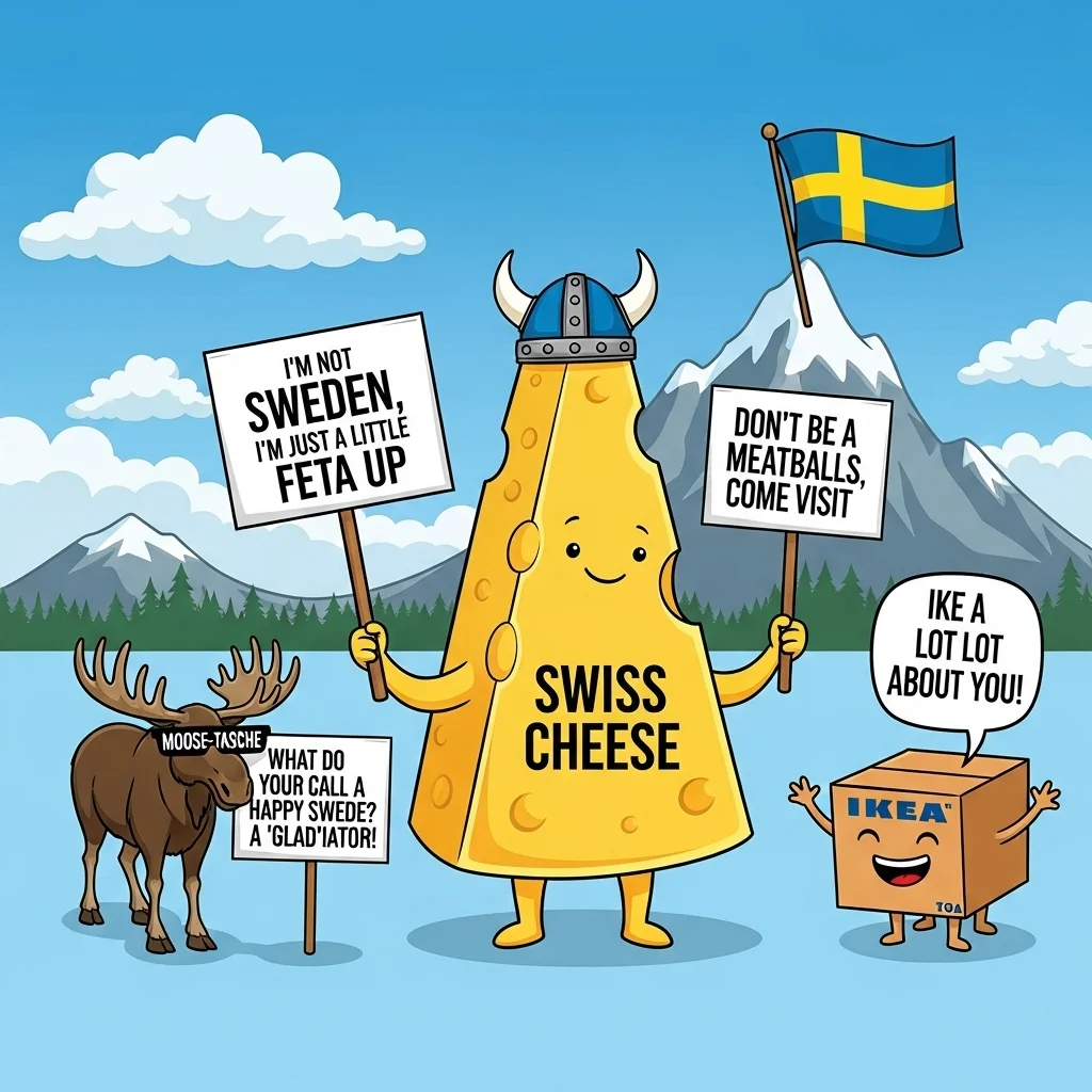 funny sweden puns