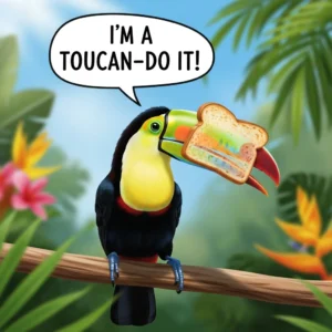 funny toucan puns