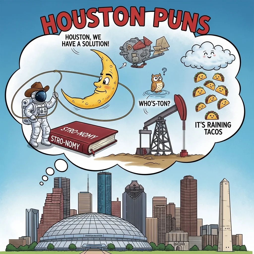 houston puns