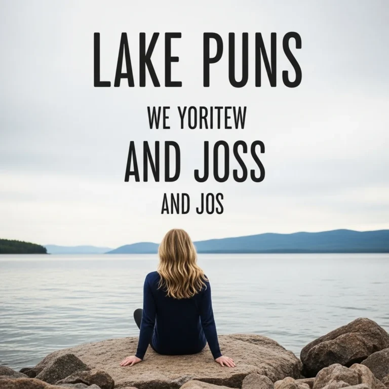 lake puns and jokes