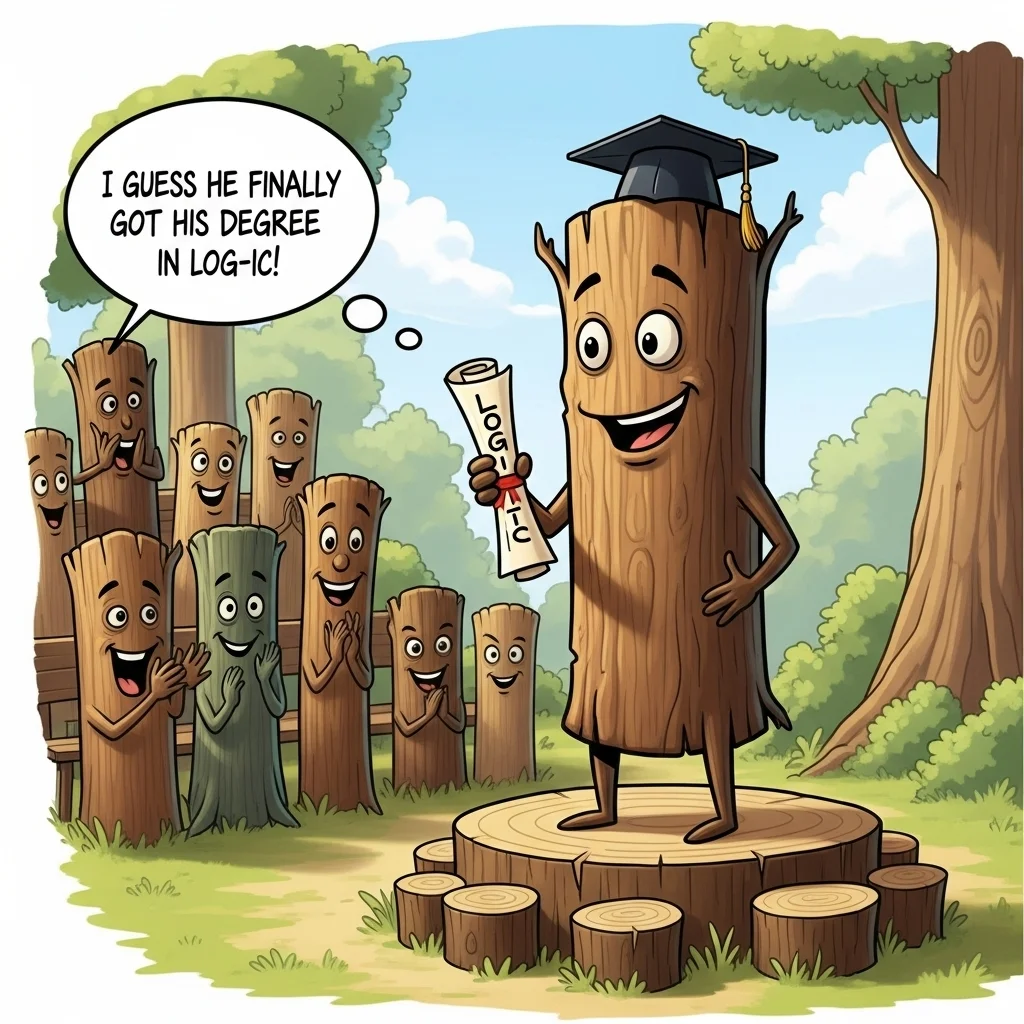 log puns