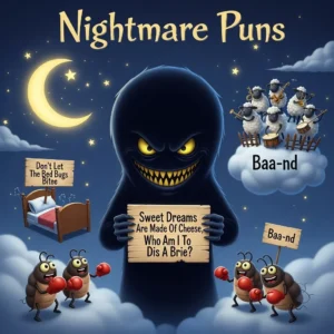 nightmare puns