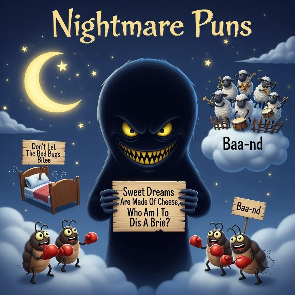 nightmare puns