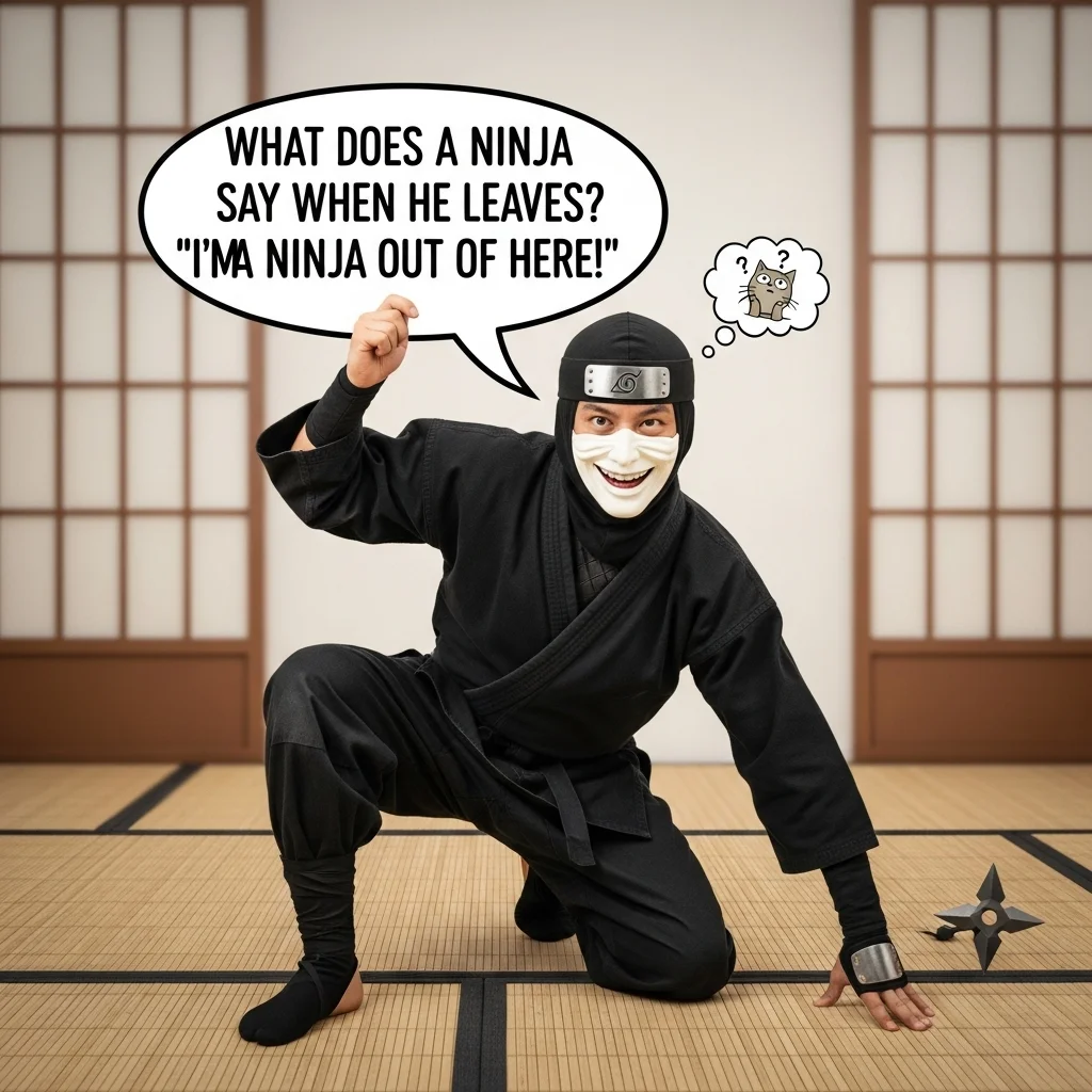 ninja puns and jokes