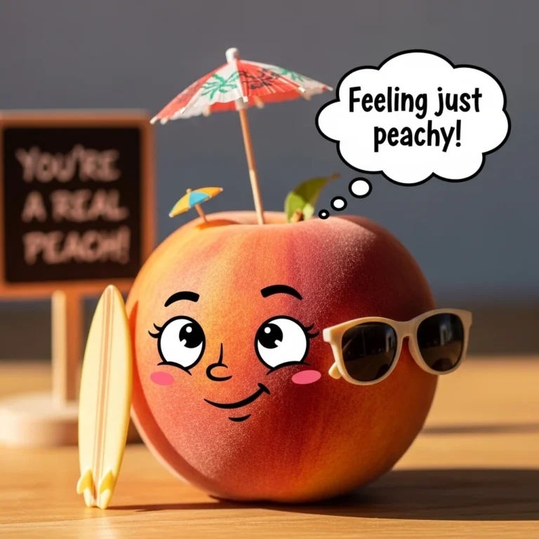 peach puns