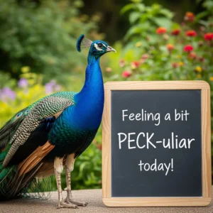peacock puns