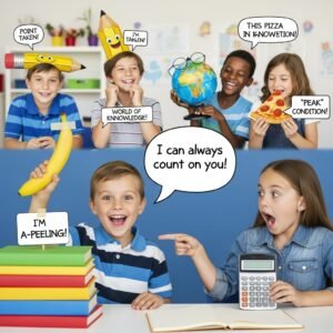 primary-aged children puns