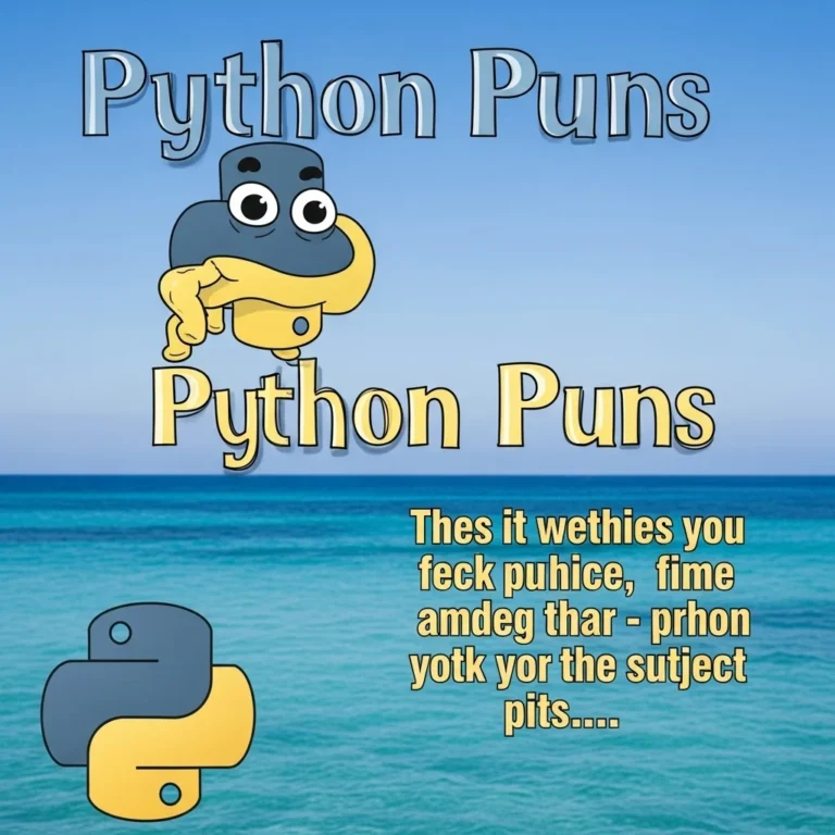 python puns