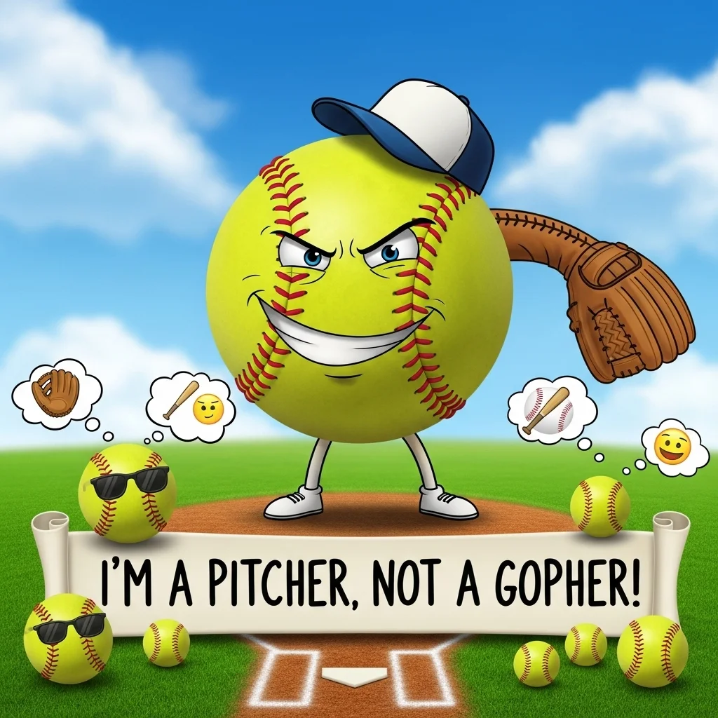 softball puns