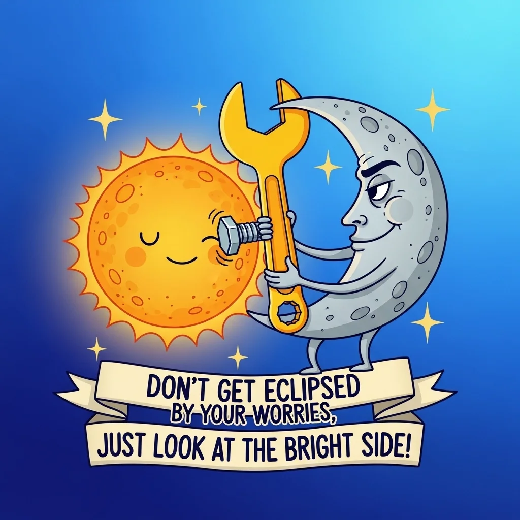 solar eclipse puns