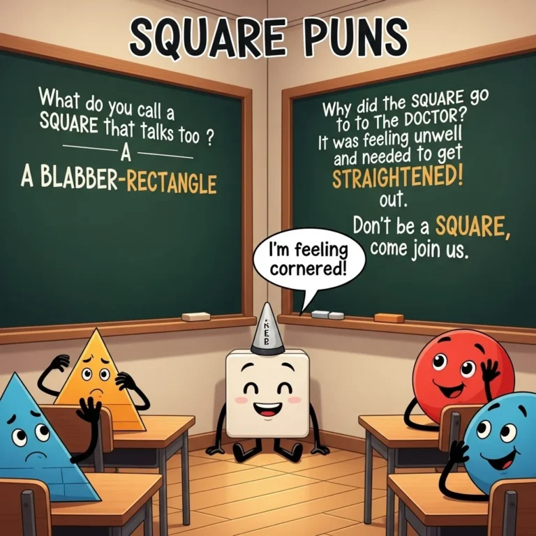 square puns