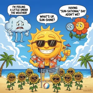 sun puns