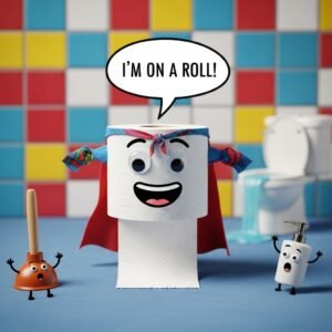 toilet paper puns