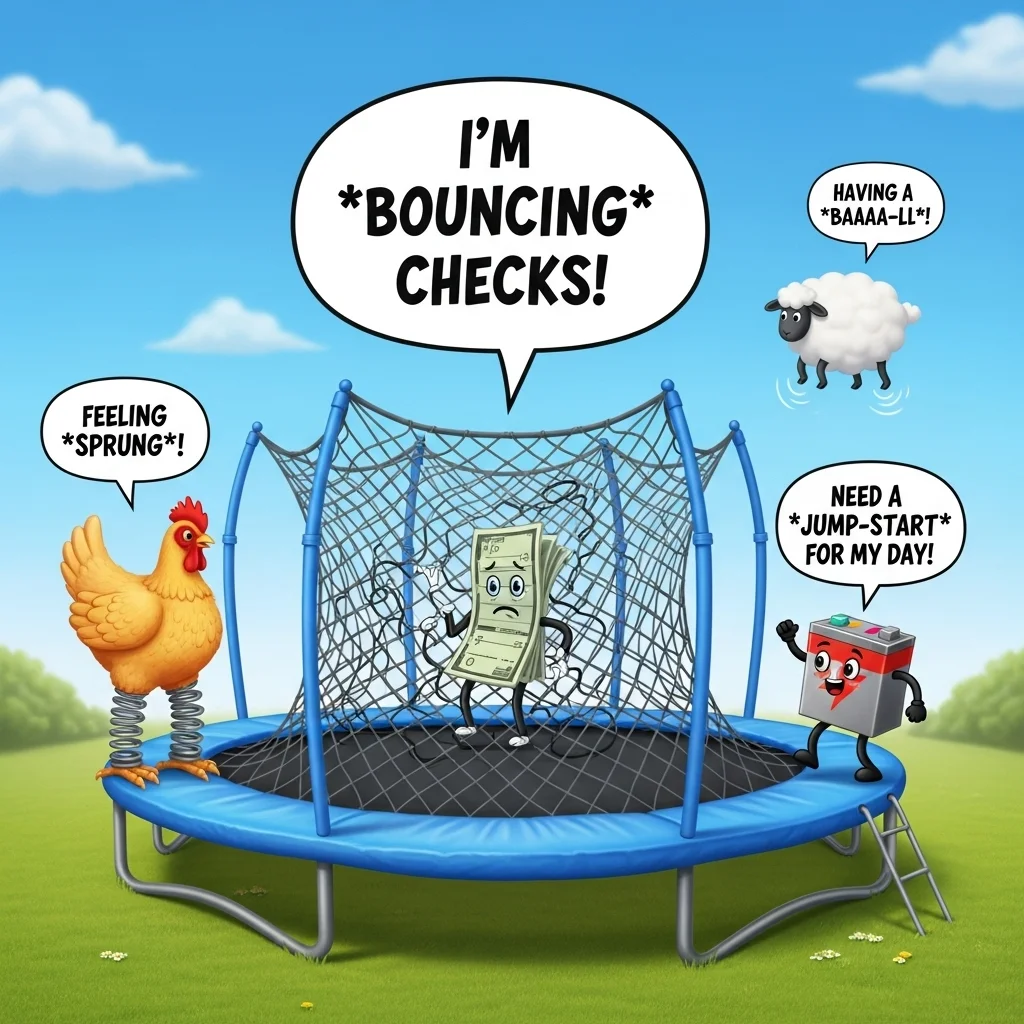 trampoline puns