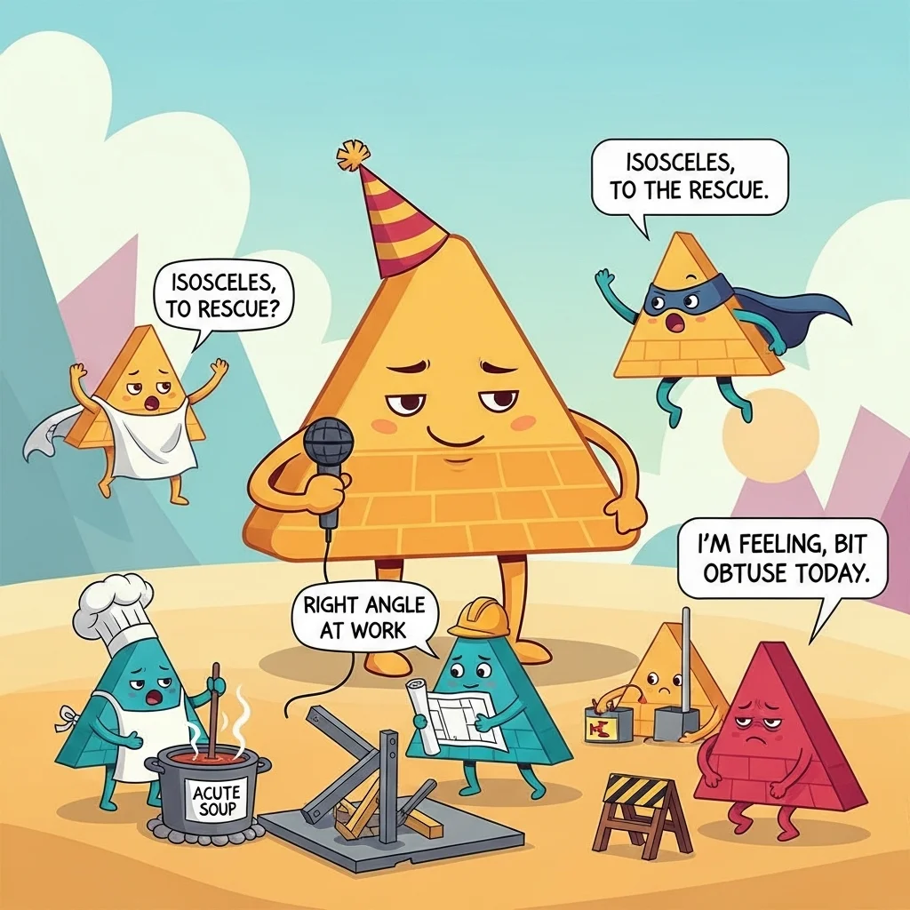 triangle puns and jokes