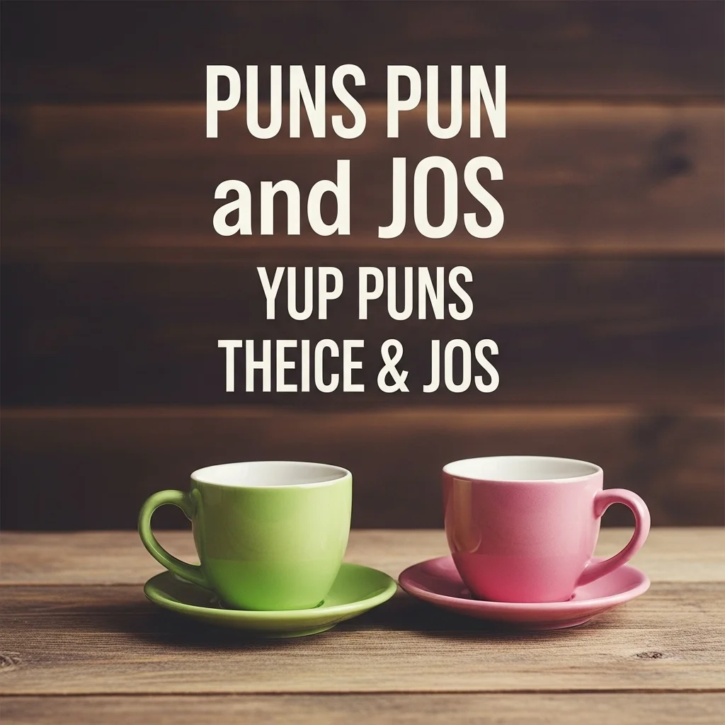 ☕ Cup Puns for Social Media