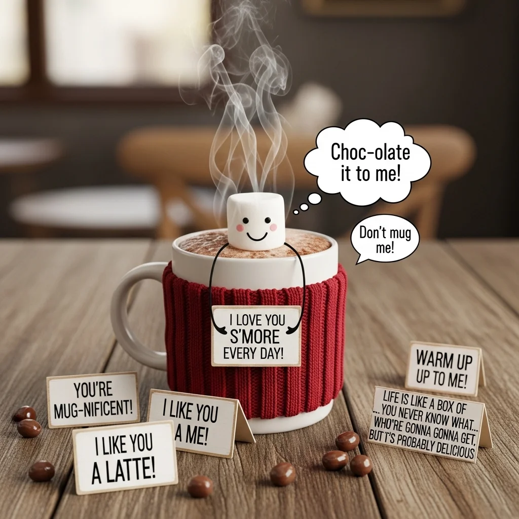 ☕ Funny Hot Chocolate Puns