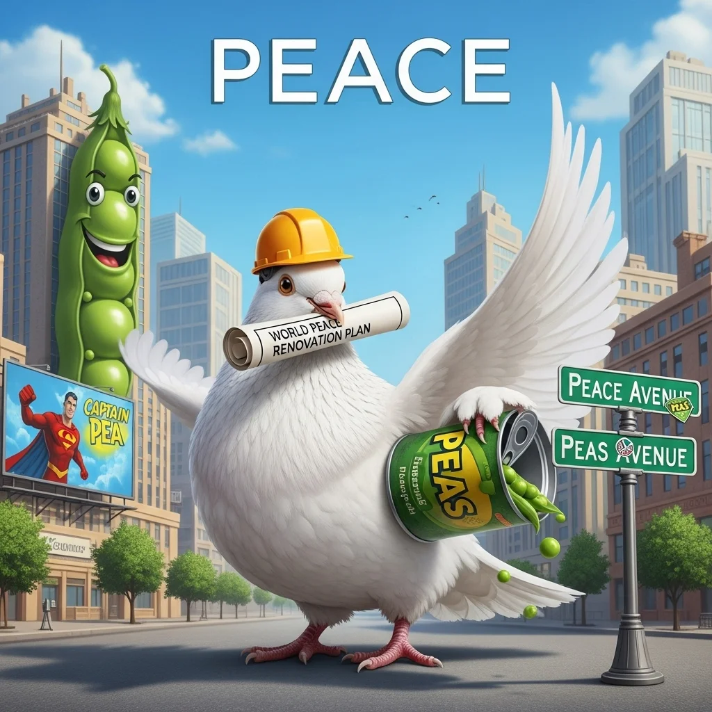 ☮️ Funny Peace Puns