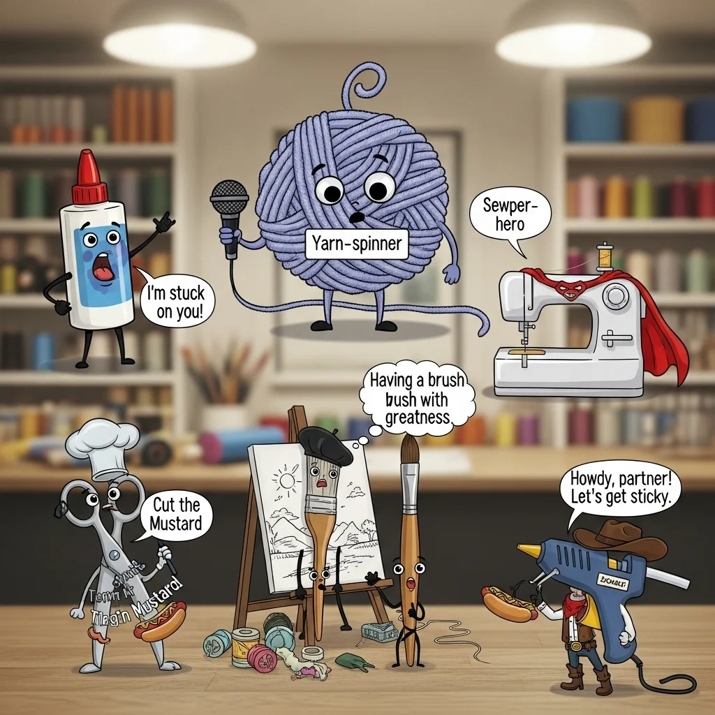 ✂️ Sewing & Knitting Puns