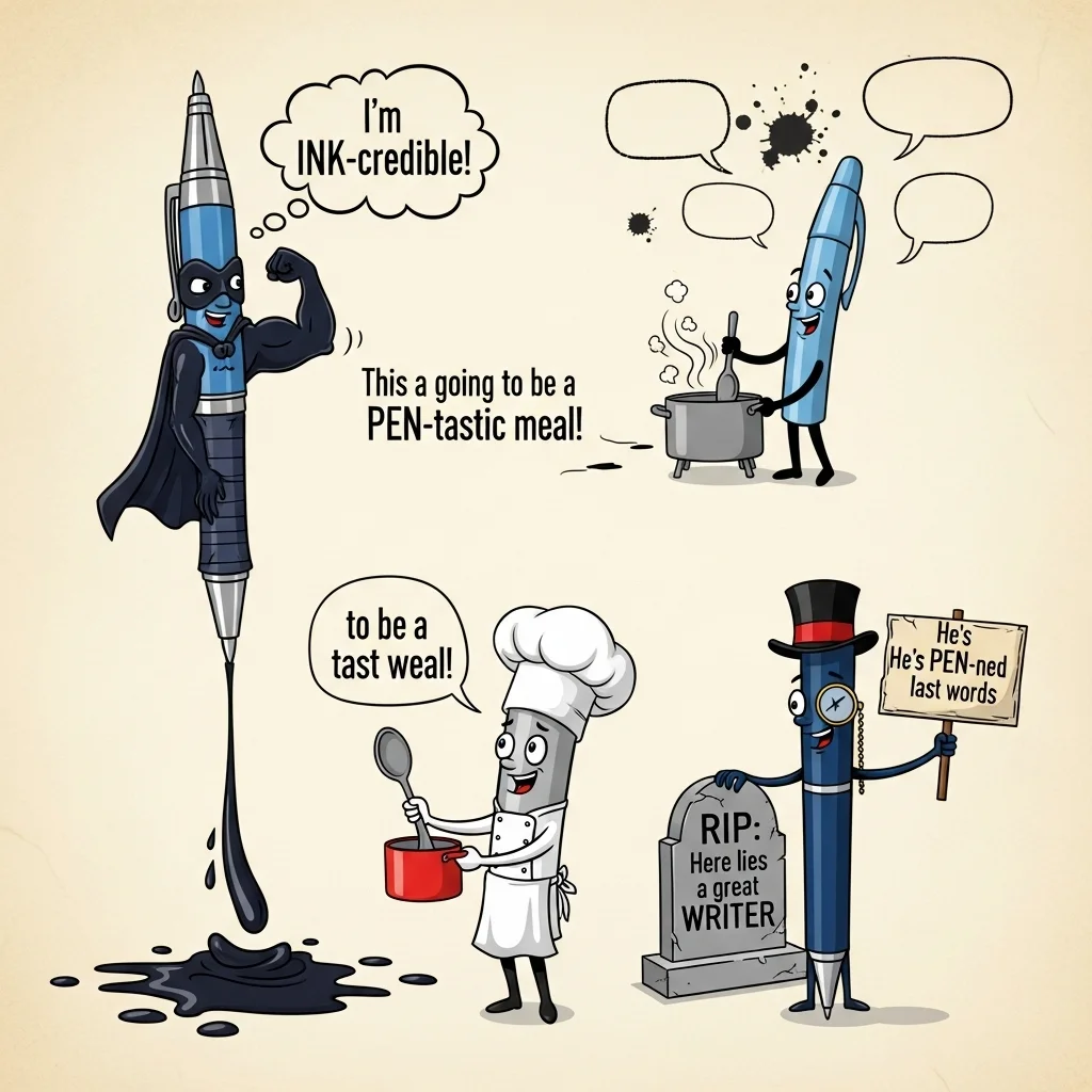 ✒️ Funny Pen Puns