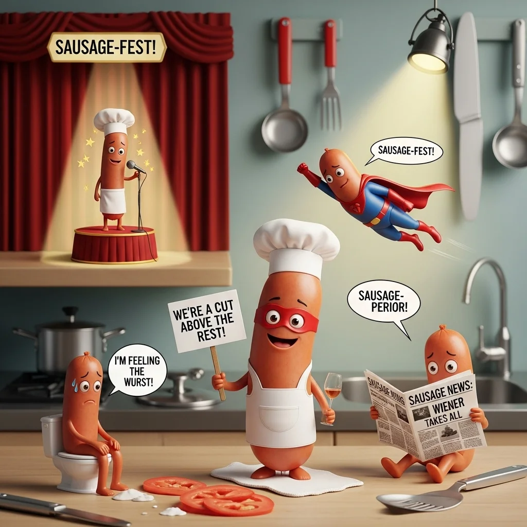 🌭 Funny Sausage Puns