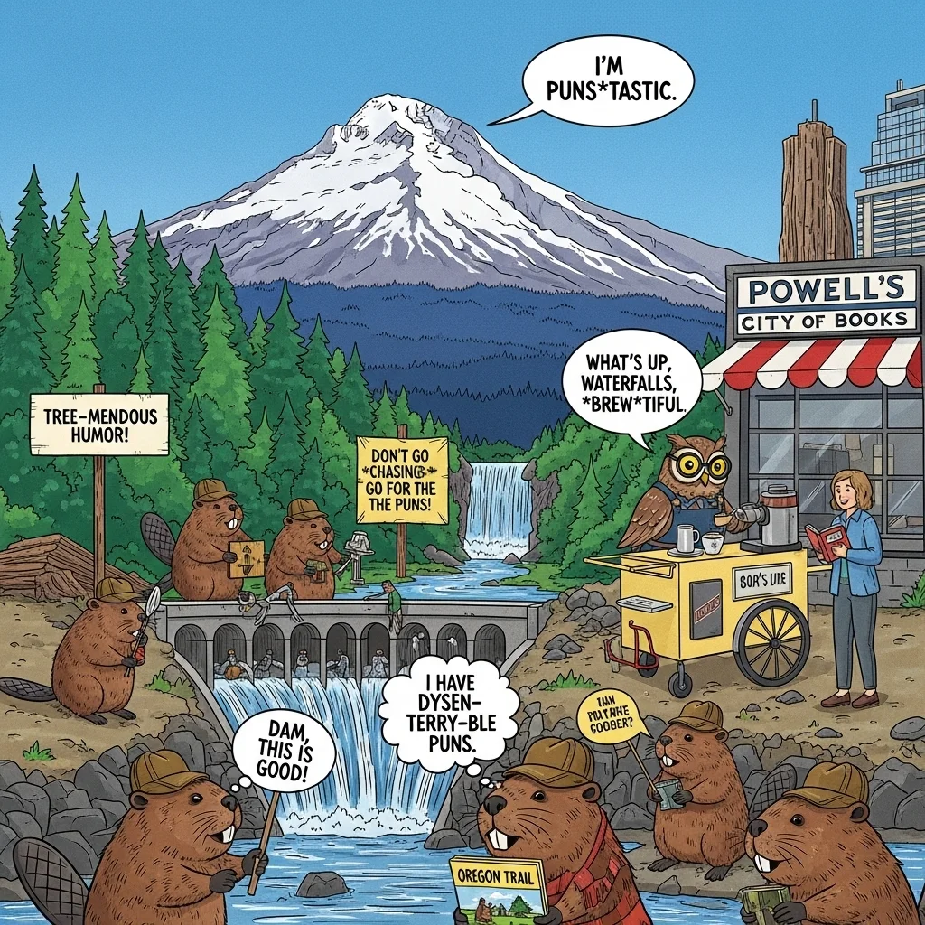 🌲 Oregon Nature Puns